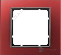 Рамкa
B.3,  1 пост,   цвет - красный,  антрацит матовый,  металл