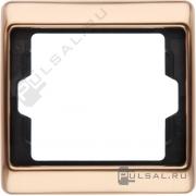 РамкаArsys, 1 пост, цвет - медь, металл