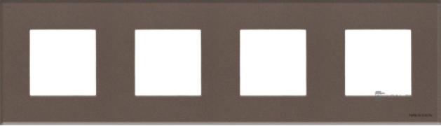 Рамка
Zenit,  4 поста,   цвет - кофейное стекло,  стекло