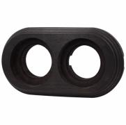 Bironi Лизетта Дерево Угольно-черный Рамка 2-ая на бревно диаметр 240 мм (накладной монтаж)