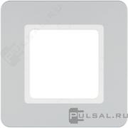 Рамкa
Q.7,  1 пост,   цвет - алюминий бархат,  пластмасса