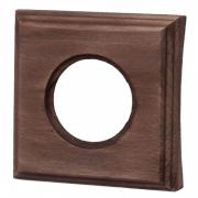 Bironi Шедель Дерево Винтаж Форма квадрата Рамка 1-ая на бревно диаметр 200 мм (скрытый монтаж)