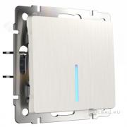 Переключатель
Alumax,  Split,  Slab,  Senso,  Baguette,  Acrylic,  Platinum,  Elite,  Snabb,  Stream,  Flock,  Stark,  Fiore,  Favorit,  Diamant,  Aluminium,  Antik,  Metallic,  одноклавишный,  с подсветкой,   цвет - перламутр рифленый