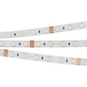 Светодиодная лента RT-B60-10mm 24V RGB (14.4 W/m, IP20, 5060, 50m)
Аrlight,   длина - 50м,   ширина - 10мм,  480Лм/м,   мощность - 14Вт/м,   цвет свечения  - RGB,   напряжение - 24 ВВ,  smd 5060,  024586(2) ARL