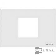 Рамка (итальянский стандарт)
Zenit,  2 модуля,   цвет - белый,  пластмасса