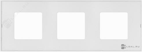 Рамка-декорSimon 27 play, 3 поста, цвет - прозрачный, пластмасса