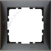 Рамка
S.1,  1 пост,   цвет - антрацит матовый,  пластмасса