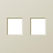 Накладка для механизмов TV и RJ45
A07 NATURAL,  A07,  A07 WAVE,  телевизионная (TV),  спутниковая (SAT),  двойная,   цвет - шампань