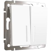 Выключатель
Alumax,  Split,  Slab,  Senso,  Baguette,  Acrylic,  Platinum,  Elite,  Snabb,  Stream,  Flock,  Stark,  Fiore,  Favorit,  Diamant,  Aluminium,  Antik,  Metallic,  двухклавишный,  с подсветкой,   цвет - белый матовый