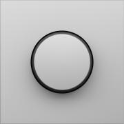 Donel S08 Сталь Накладка Cветорегулятора поворотного