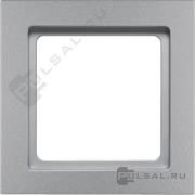 Рамкa
Q.3,  1 пост,   цвет - алюминий бархат,  пластмасса