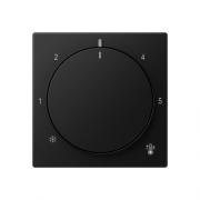 Jung A Flow/A 550 Черный матовый Накладка Регулятора теплого пола (механизм FTR231)