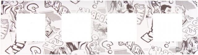 Рамка-декорSimon 27 play, 4 поста, цвет - комиксы, пластмасса