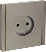 IEK Fortepiano Сталь Розетка б/з, винтовой зажим