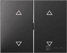 Клавиши с оттиском "Стрелки"
K.1,  без фиксации,   цвет - антрацит матовый