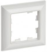 IEK Brite DECOR Белый 3D-форма Рамка 1-ая