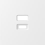 Накладка для розетки USB
A07 NATURAL,  A07,  A07 WAVE,  USB type-C 5V,  USB type-A 5V,  двойная,   цвет - белый матовый