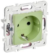 IEK Skandy Мятный Розетка с/з, винтовой зажим