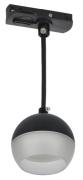 IEK Lighting Черный Светильник для однофазного трека GU10