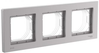 Atlas Design Aqua Алюминий Рамка 3-ая IP44