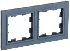 IEK Brite Base Маренго Рамка 2-ая