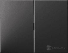 Клавиши
K.1,  двухклавишный,  без подсветки,   цвет - антрацит матовый