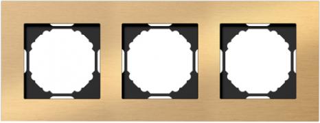 Donel A07 Natural Золотистый Алюминий Рамка 3-ая