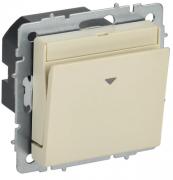 IEK Brite Base Бежевый Выключатель карточный электронный 30 А