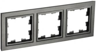 IEK Brite Base Темная бронза Рамка 3-ая
