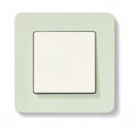 Рамка Manufactur Edition
Q.7,  1 пост,   цвет - базальт матовый,  пластмасса