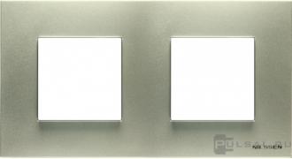 Рамка
Zenit,  2 поста,   цвет - шампань,  пластмасса