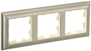 IEK Brite DECOR Шампань 3D-форма Рамка 3-ая