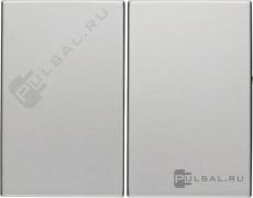 Клавиши
K.5,  двухклавишный,  без подсветки,   цвет - алюминий