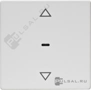 Кнопка для вставки жалюзи
Q.1,  Q.3,  Q.7,  без фиксации,   цвет - белый бархат