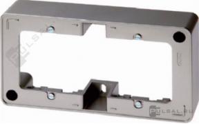 Коробка для наружного монтажа
Q.1,   цвет - алюминий бархат