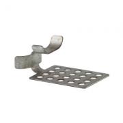 Деви Зажим кровельный для саморегулирующегося кабеля Roof clip RX-Ss, DEVIsnow 30T, крепеж и ремнаборы, нерж. сталь (50 шт)