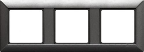 Jung ECO profi Антрацит матовый Рамка 3-ая