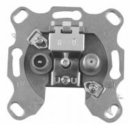 Розетка оконечная TV-SAT
Универсальные устройства и механизмы,  телевизионная (TV),  спутниковая (SAT),  двойная