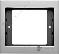 Рамкa
K.5,  1 пост,   цвет - алюминий,  металл