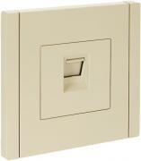 IEK Fortepiano Ванильный Розетка Компьютерная 1-ая RJ45 Cat.5e