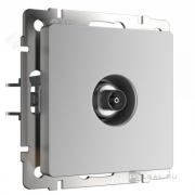 Розетка проходная
Alumax,  Split,  Slab,  Senso,  Baguette,  Acrylic,  Platinum,  Elite,  Snabb,  Stream,  Flock,  Stark,  Fiore,  Favorit,  Diamant,  Aluminium,  Antik,  Metallic,  телевизионная (TV),  одинарная,   цвет - серебряный