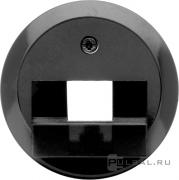 Накладка
1930,  Glas,  одинарная,   цвет - черный глянцевый