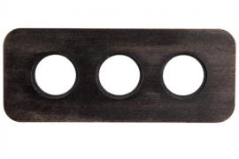 Bironi Шедель Верди Дерево Угольно-черный Рамка 3-ая (скрытый монтаж)