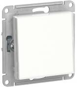 Atlas Design Art Белый Выключатель 1-клавишный