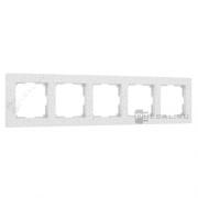 Рамкa
Hammer,  5 постов,   цвет - белый,  пластмасса