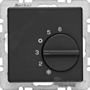 Терморегулятор 10А, ПК-контакт, 230В
Q.1,  Q.3,  Q.7,  поворотный,  датчик t° воздуха (встроенный),  без таймера,   цвет - антрацит бархат