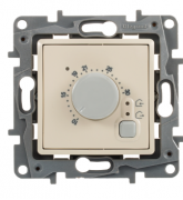 Legrand Etika Слоновая кость Регулятор теплого пола с датчиком 16A, датчик t° пола (внешний)