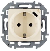 Legrand Inspiria Слоновая кость с/з + USB type-C, 7,5Вт (USB type-C 5V, 1,5A)