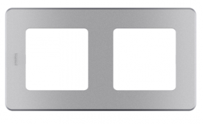Legrand Inspiria Алюминий Рамка 2-ая