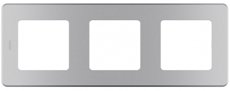 Legrand Inspiria Алюминий Рамка 3-ая
